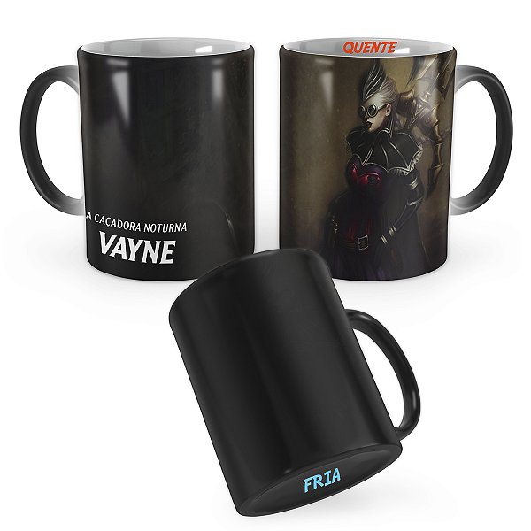 Caneca Mágica Vayne Aristocrata League of Legends Lol