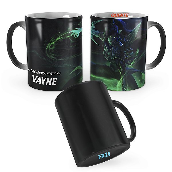 Caneca Mágica Vayne Ladra de Almas League of Legends Lol