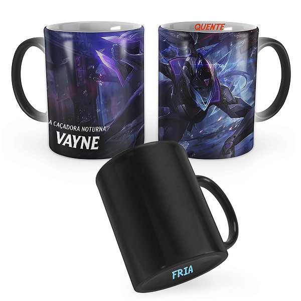 Caneca Mágica PROJETO: Vayne League of Legends Lol
