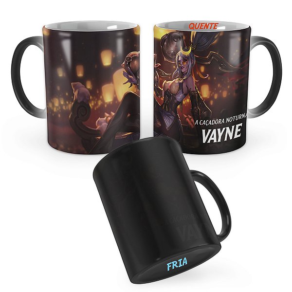 Caneca Mágica Vayne Fogos de Artifício de Prestígio Lol