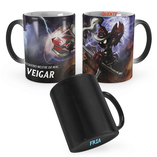 Caneca Mágica Veigar Mago Branco League of Legends Lol