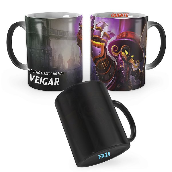 Caneca Mágica Veigar, o Supervilão League of Legends Lol