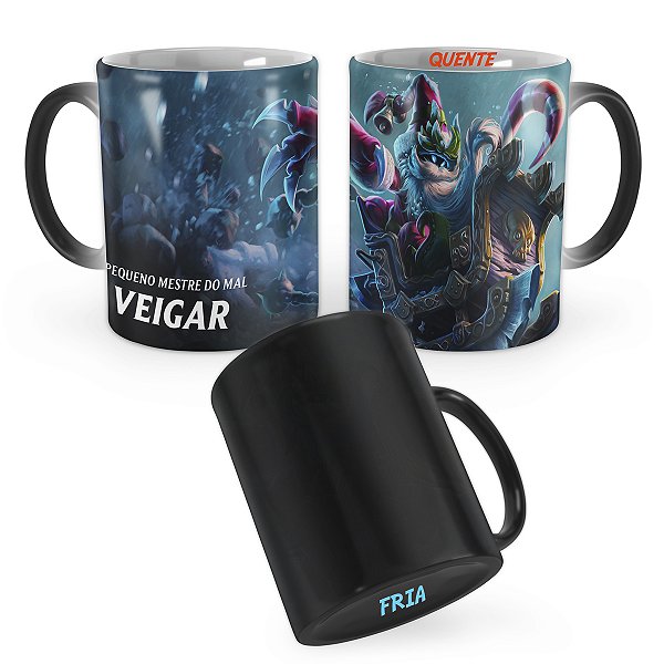 Caneca Mágica Veigar Noel Macabro League of Legends Lol
