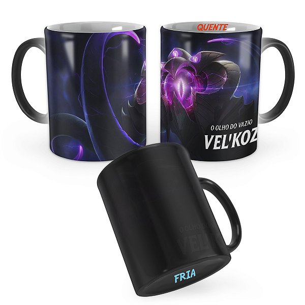 Caneca Mágica Vel'Koz League of Legends Lol