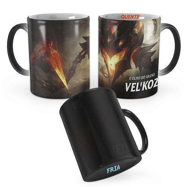 Caneca Mágica Vel'Koz Infernal League of Legends Lol