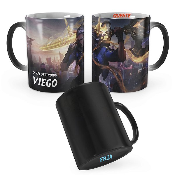 Caneca Mágica Viego Fera Lunar League of Legends Lol