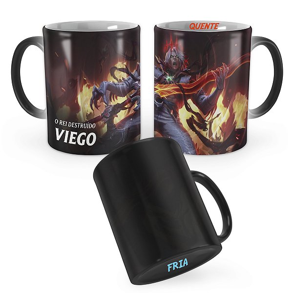 Caneca Mágica Viego Dissonância da Pentakill League of Legends Lol