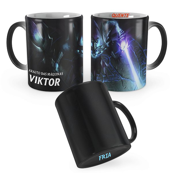 Caneca Mágica Viktor Jurado de Morte League of Legends Lol