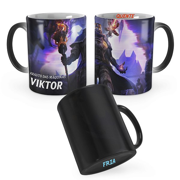 Caneca Mágica Viktor PsyOps League of Legends Lol
