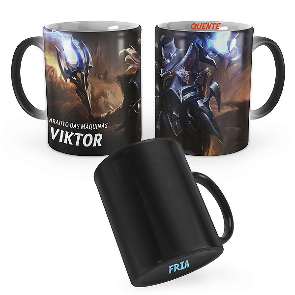 Caneca Mágica Viktor Velho Oeste League of Legends Lol