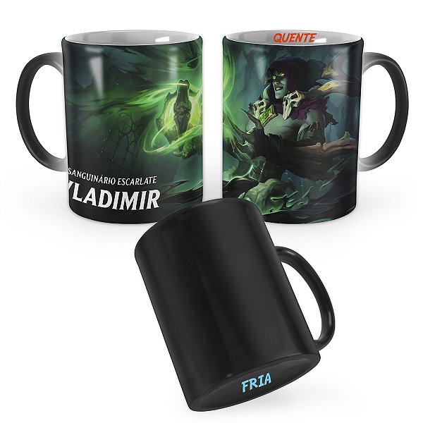 Caneca Mágica Vladimir Ladrão de Almas League of Legends Lol