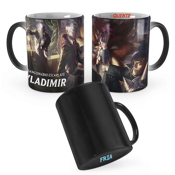 Caneca Mágica Vladimir Colegial League of Legends Lol
