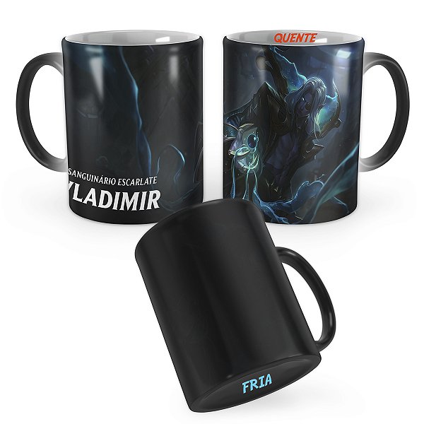 Caneca Mágica Vladimir Águas Sombrias League of Legends Lol