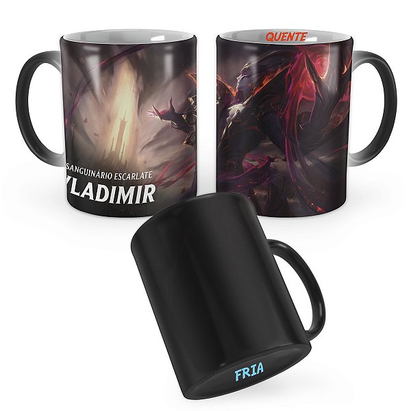 Caneca Mágica Vladimir Emissário da Escuridão League of Legends Lol