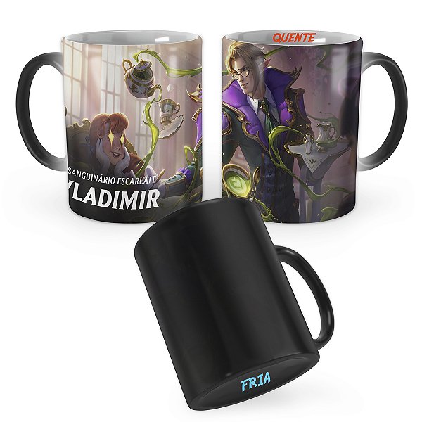 Caneca Mágica Vladimir Kawaii Café League of Legends Lol