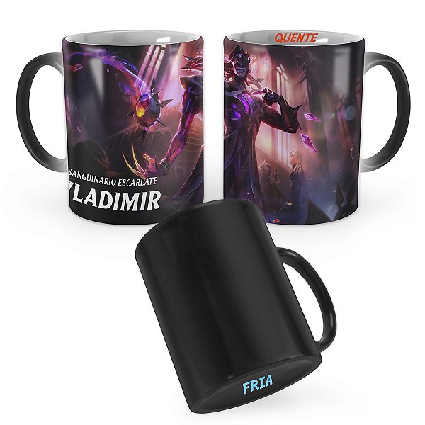 Caneca Mágica Vladimir Pacto Quebrado League of Legends Lol