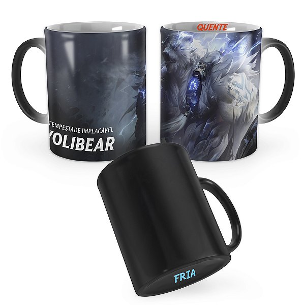 Caneca Mágica Volibear League of Legends Lol