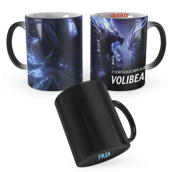Caneca Mágica Volibear Senhor do Trovão League of Legends Lol