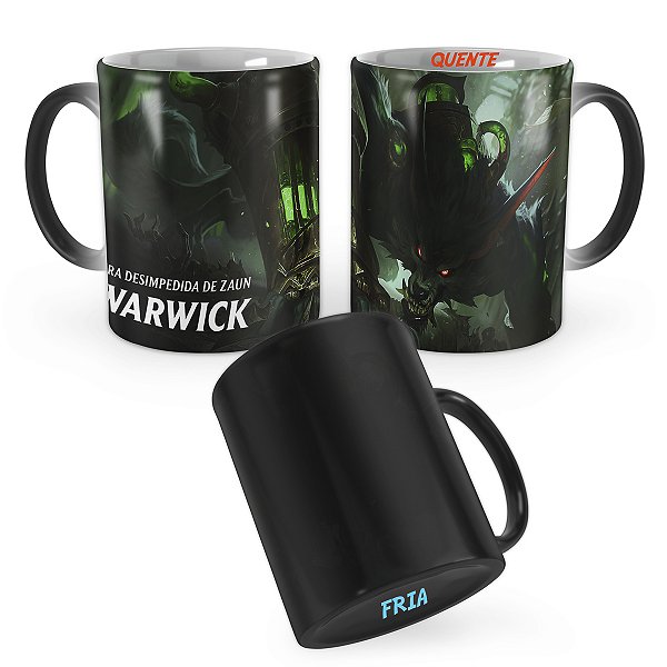 Caneca Mágica Warwick League of Legends Lol