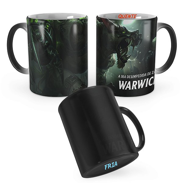 Caneca Mágica Warwick Selvagem League of Legends Lol