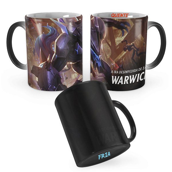 Caneca Mágica PROJETO: Warwick League of Legends Lol