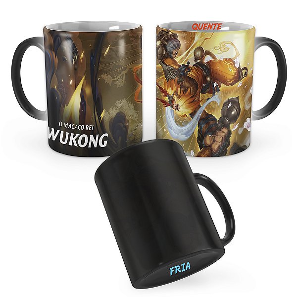 Caneca Mágica Wukong Radiante League of Legends Lol