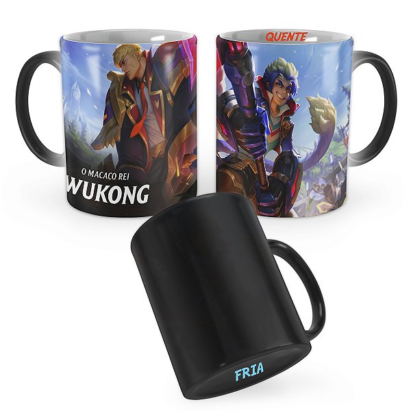 Caneca Mágica Wukong Academia de Batalha League of Legends Lol