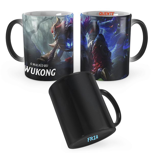 Caneca Mágica Wukong Sabugueiro League of Legends Lol