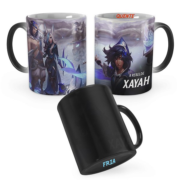 Caneca Mágica SSG Xayah League of Legends Lol