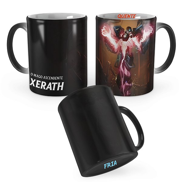 Caneca Mágica Xerath Máquina de Combate League of Legends Lol