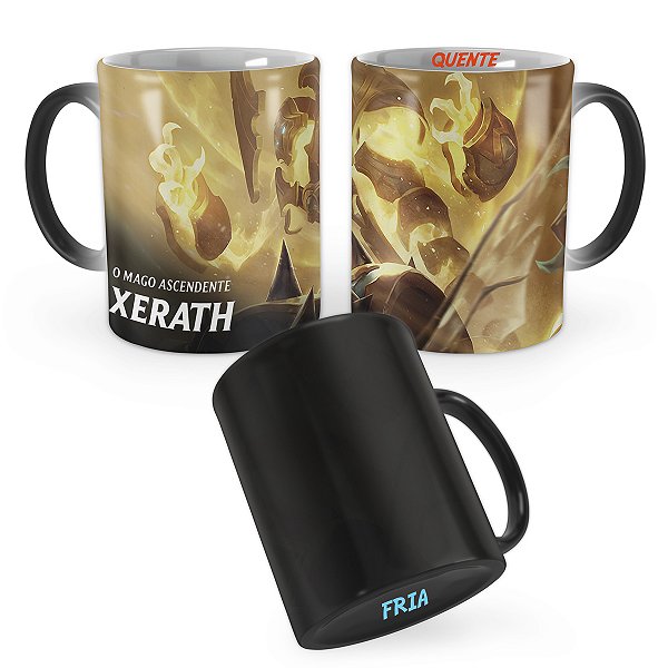 Caneca Mágica Xerath Guardião das Areias League of Legends Lol
