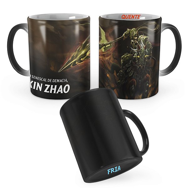Caneca Mágica Patrulheiro Xin Zhao League of Legends Lol