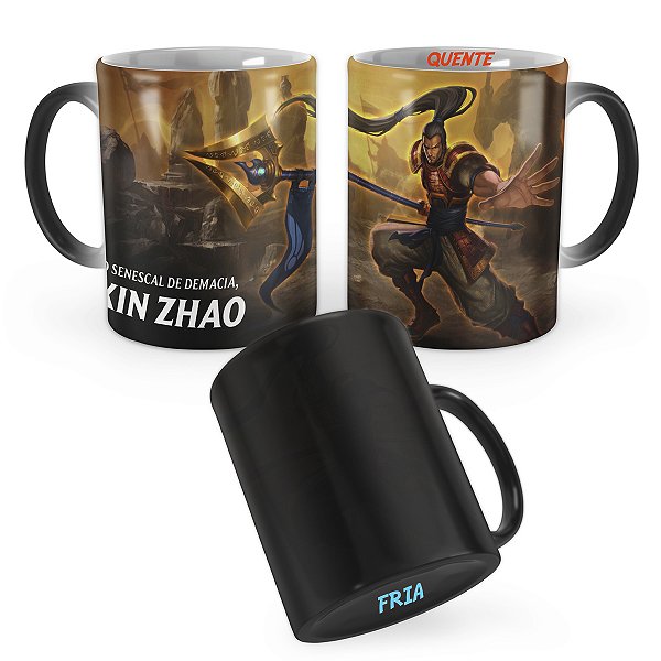 Caneca Mágica Xin Zhao Imperial League of Legends Lol