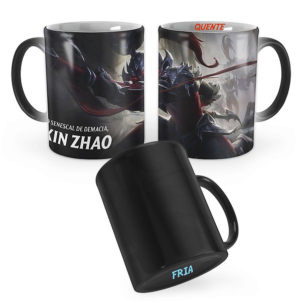 Caneca Mágica Xin Zhao Saqueador League of Legends Lol
