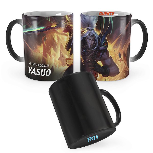 Caneca Mágica Yasuo Odisseia League of Legends Lol