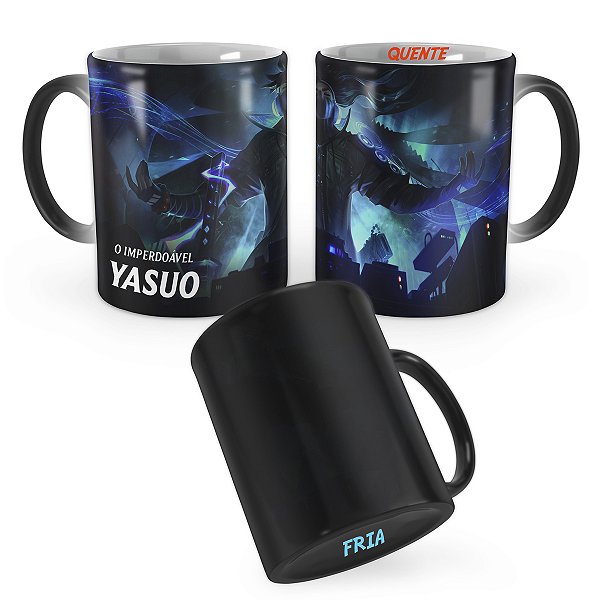 Caneca Mágica Yasuo True Damage League of Legends Lol