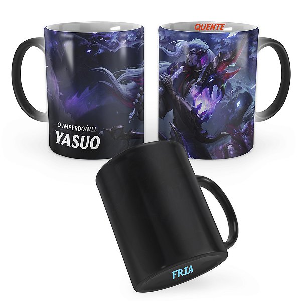 Caneca Mágica Yasuo Dragão dos Sonhos League of Legends Lol