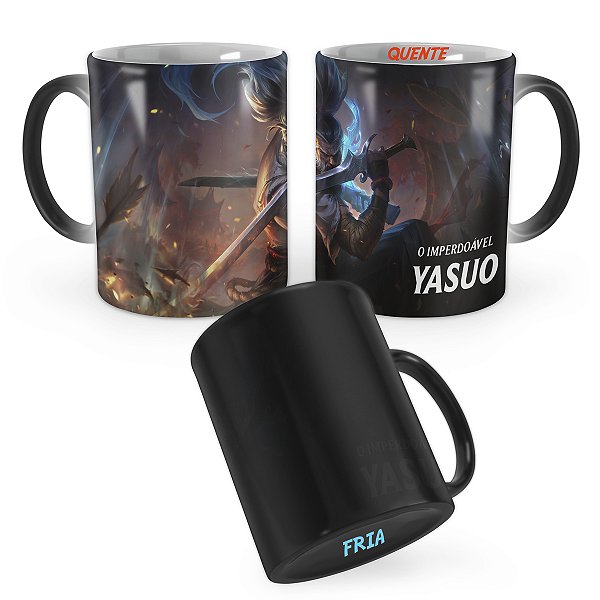 Caneca Mágica Yasuo Profetizado League of Legends Lol