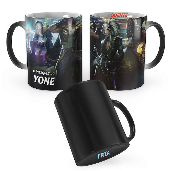 Caneca Mágica Yone HEARTSTEEL League of Legends Lol