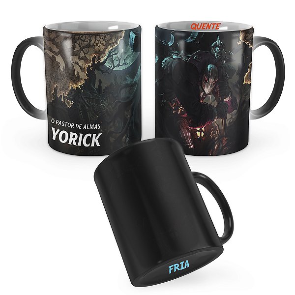 Caneca Mágica Yorick Necróforo League of Legends Lol