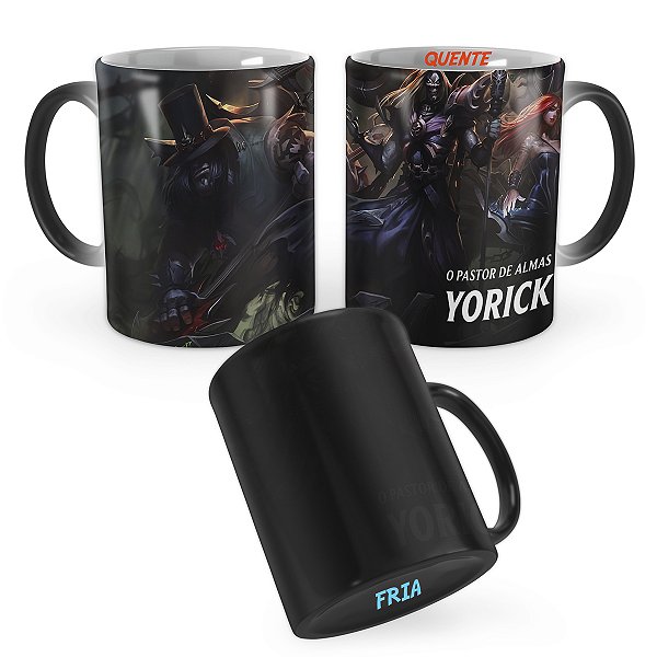 Caneca Mágica Yorick Pentakill League of Legends Lol