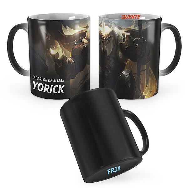 Caneca Mágica Yorick Arco Celeste League of Legends Lol