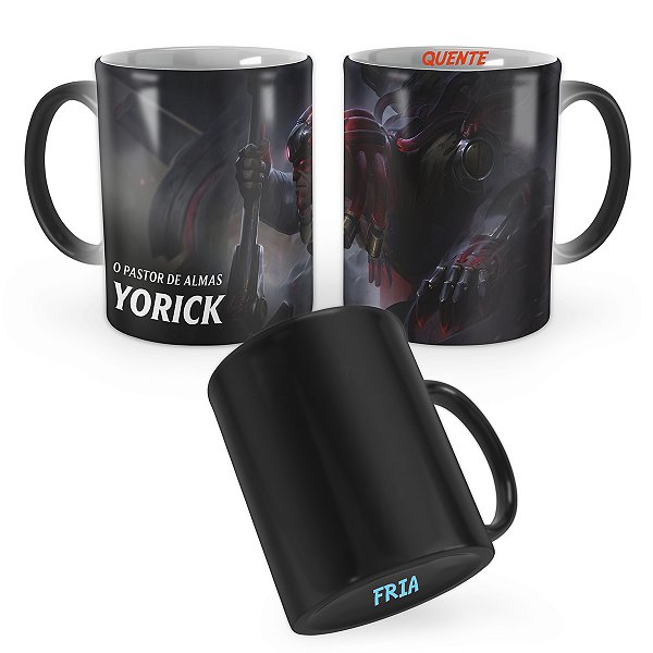 Caneca Mágica Yorick da Resistência League of Legends Lol