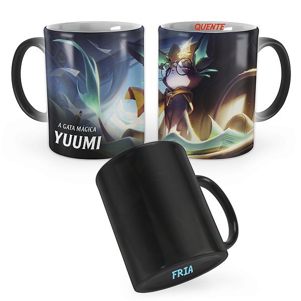 Caneca Mágica Yuumi Diretora da Academia League of Legends Lol
