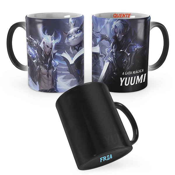 Caneca Mágica Yuumi EDG League of Legends Lol