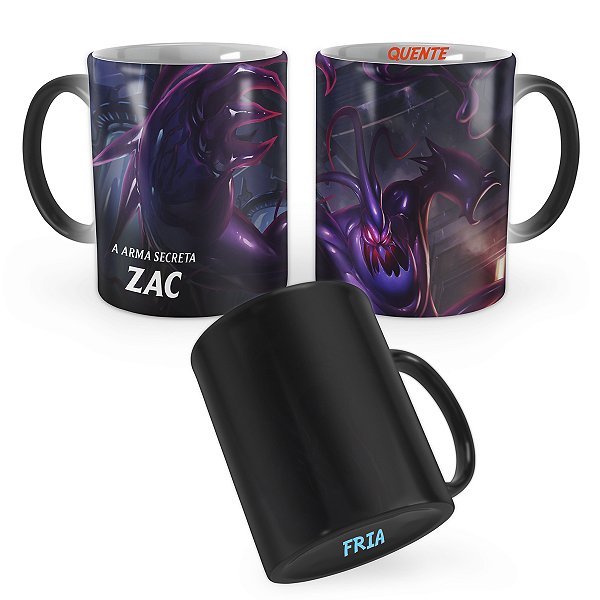Caneca Mágica Zac Arma Especial League of Legends Lol