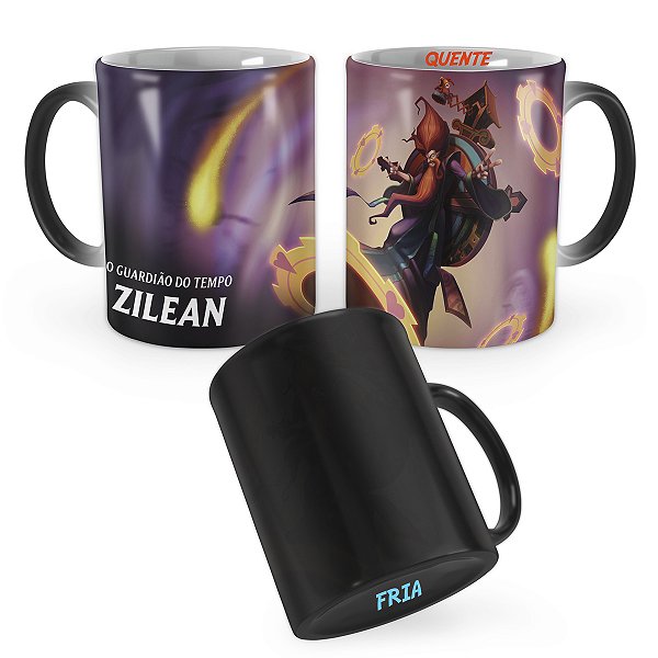 Caneca Mágica Zilean Maluco Beleza League of Legends Lol