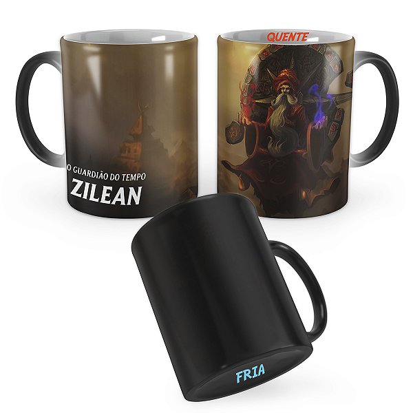Caneca Mágica Zilean do Deserto Shurima League of Legends Lol