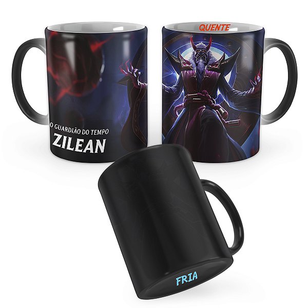 Caneca Mágica Zilean Lua Sangrenta League of Legends Lol