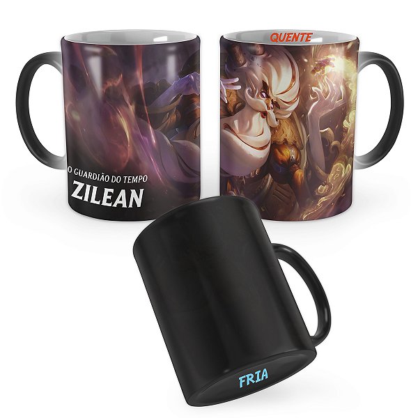 Caneca Mágica Zilean Frenesi Açucarado League of Legends Lol